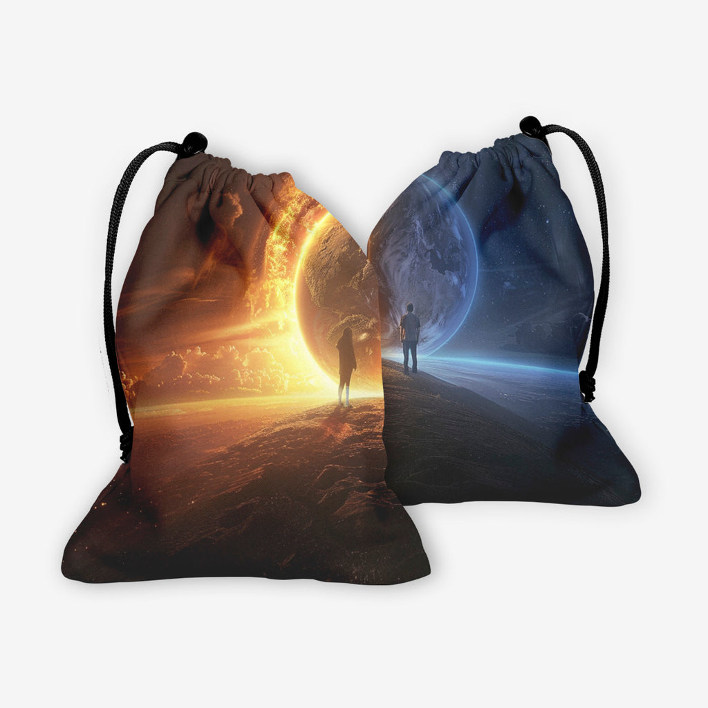 Two Sides Dice Bag