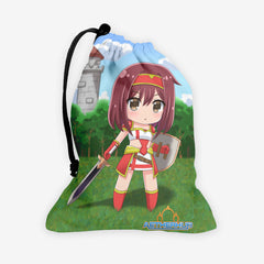 Chibi Soldier Girl Dice Bag