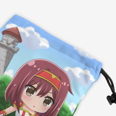 Chibi Soldier Girl Dice Bag