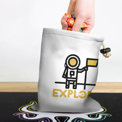 Explore Astronaut Dice Bag