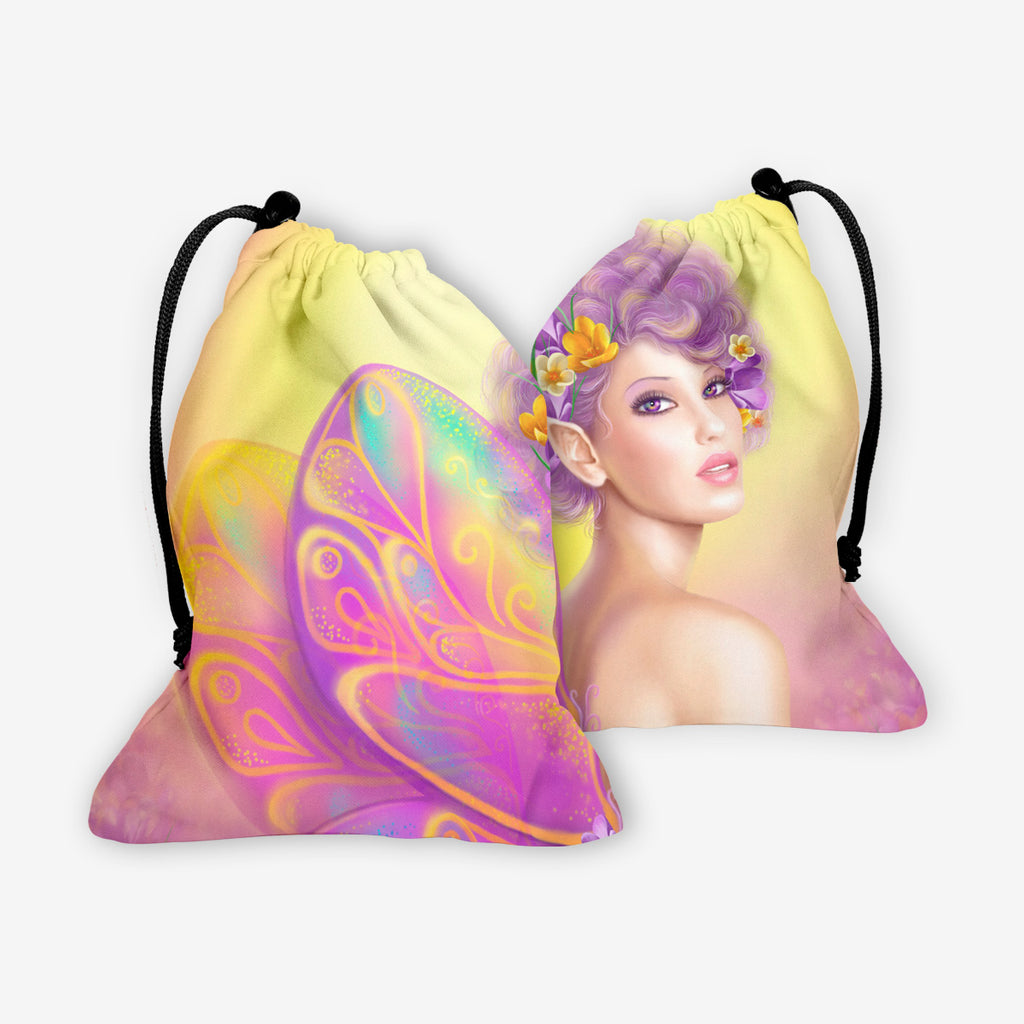 Lavender Fairy Dice Bag