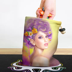 Lavender Fairy Dice Bag