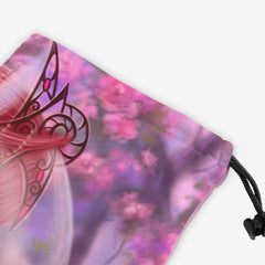 Small Red Dragon Dice Bag