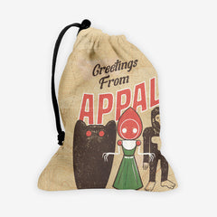 Greetings From Appalachia Vintage Dice Bag