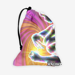 Aurora Borealis Woman Dice Bag