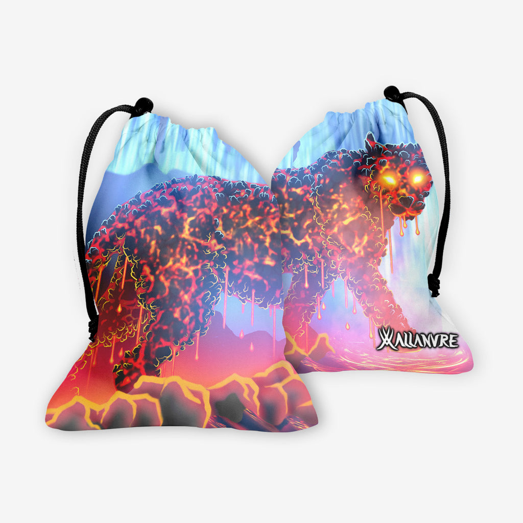 Waterfall Lava Cat Dice Bag
