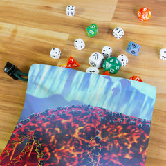 Waterfall Lava Cat Dice Bag