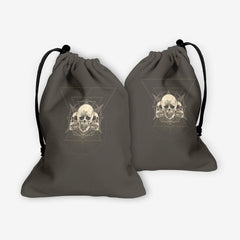 Skeletal Triumvirate Dice Bag
