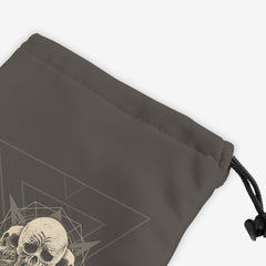 Skeletal Triumvirate Dice Bag