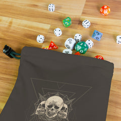 Skeletal Triumvirate Dice Bag