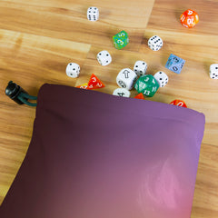 Neon Fire Beans Dice Bag