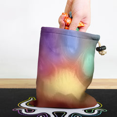 Neon Fire Beans Dice Bag