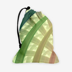Green Archways Dice Bag