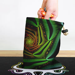 Jungle Leaves Dice Bag