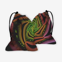 Jungle Leaves Dice Bag