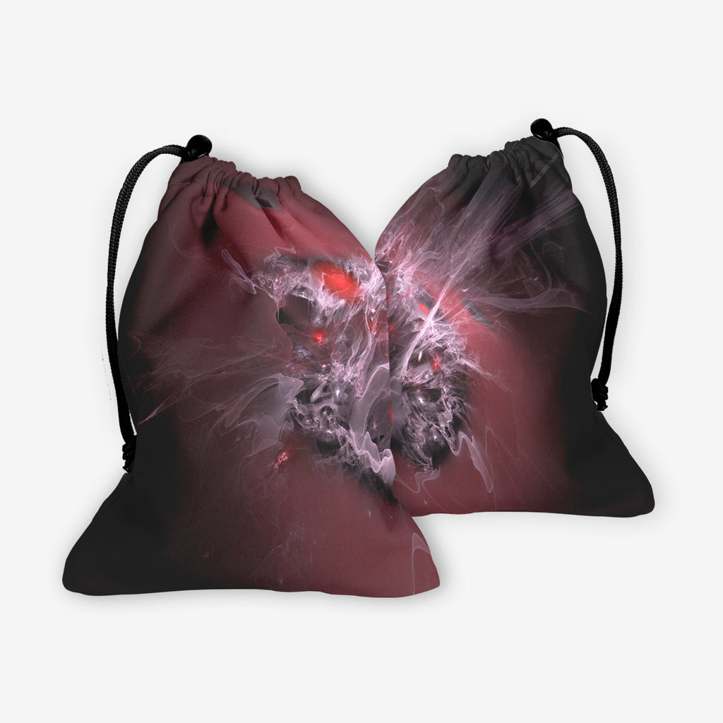 Red Wormhole Dice Bag