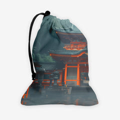 Ancient Japanese Temple Dice Bag