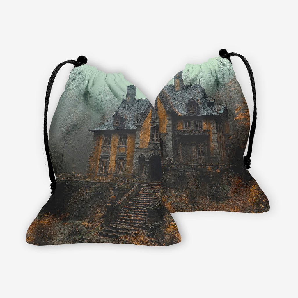 Autumn Mansion Dice Bag
