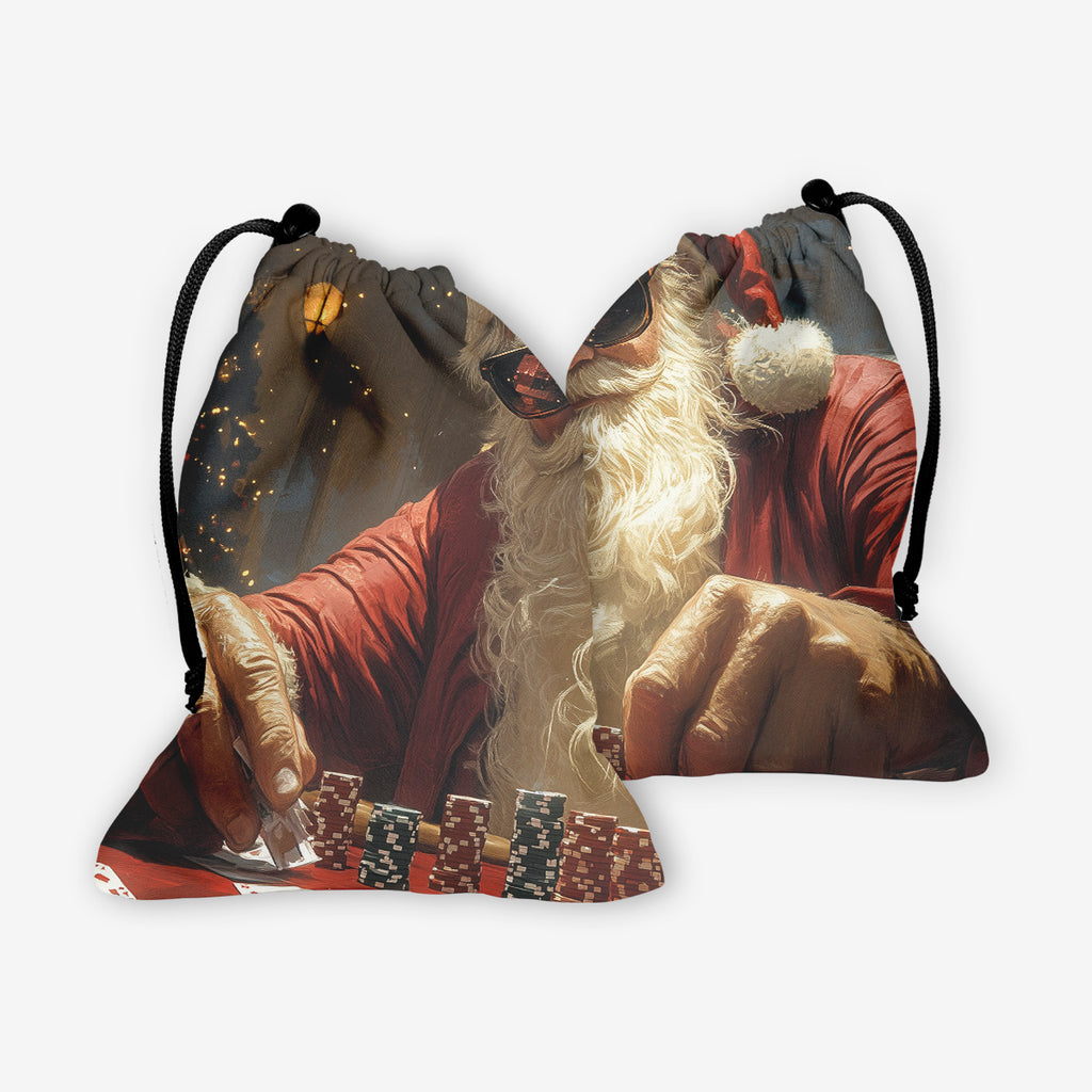 Card Shark Santa Dice Bag