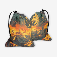 Fire Planet Dice Bag