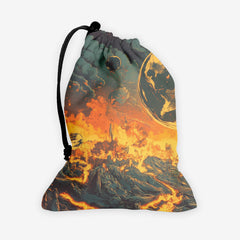 Fire Planet Dice Bag