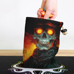 Ghost Horseman Dice Bag