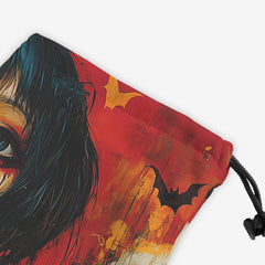 Lady Halloween Dice Bag