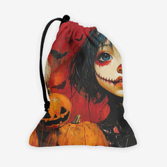 Lady Halloween Dice Bag