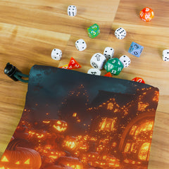 Pumpkin Nightmare Dice Bag