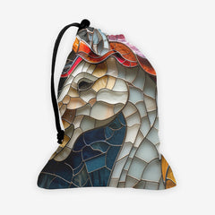Stained Glass Unicorn Dice Bag
