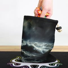 Wave Struck Lighthouse Dice Bag