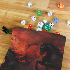 Apocalypse Horses Dice Bag