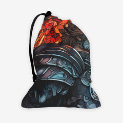 Ares Stained Glass Dice Bag