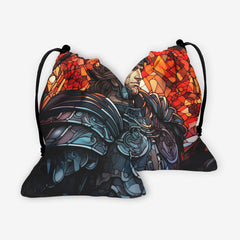 Ares Stained Glass Dice Bag