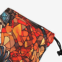 Ares Stained Glass Dice Bag