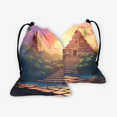 Aztec City Dice Bag