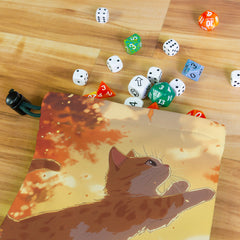 Cat Fight Dice Bag