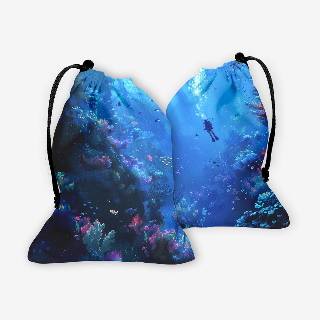 Deep Sea Exploration Dice Bag