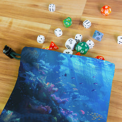 Deep Sea Exploration Dice Bag