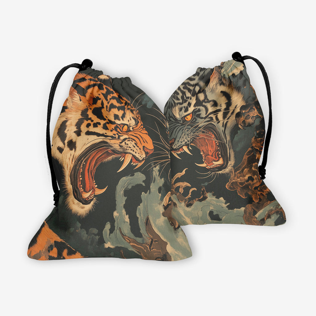 Demonic Tigers Dice Bag