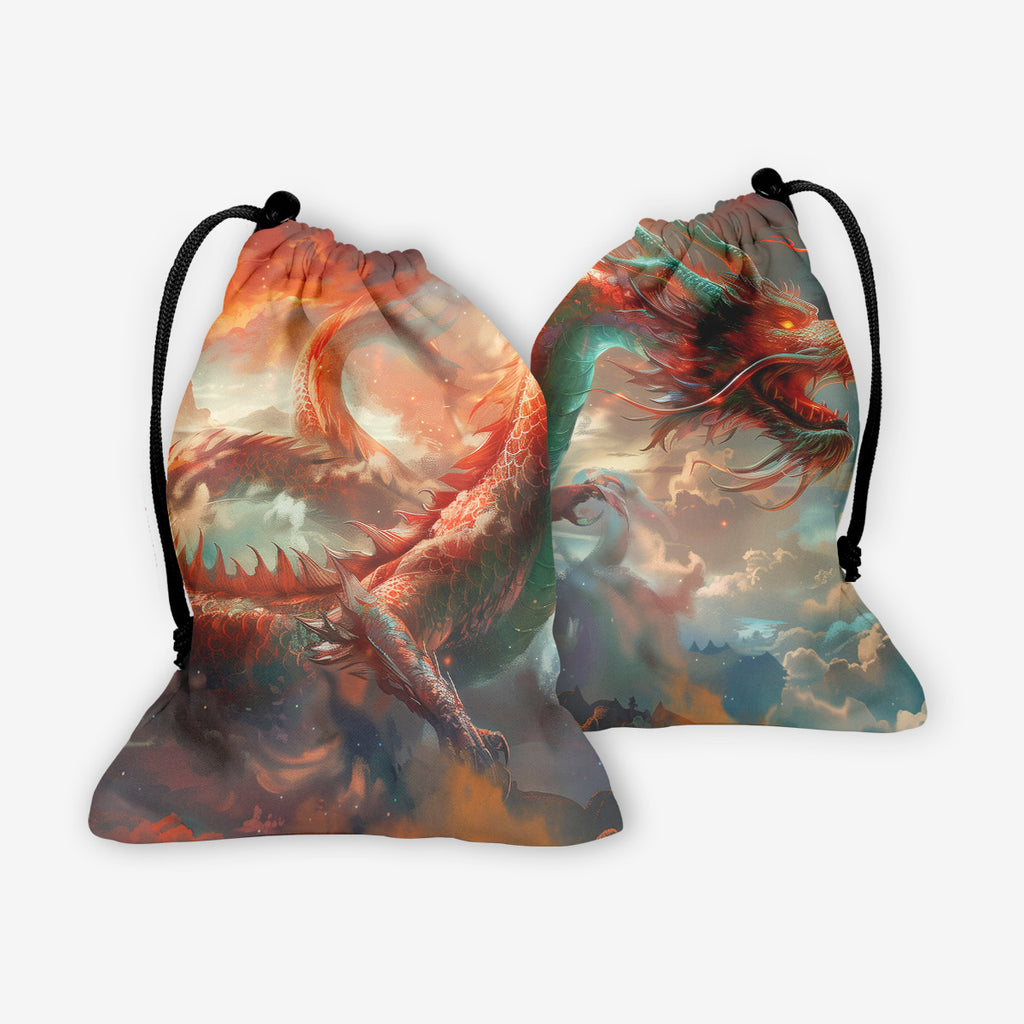 Divine Serpent Dragon Dice Bag