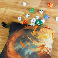 Fire Fox Spirit Dice Bag