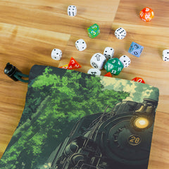 Forest Express Dice Bag