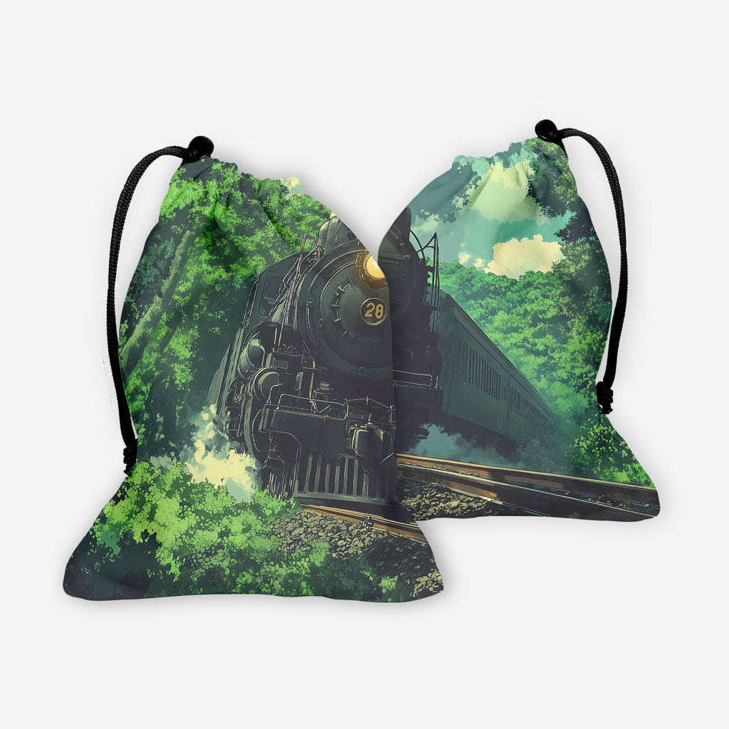 Forest Express Dice Bag
