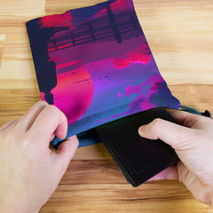 Geisha In The Neon Moonlight Dice Bag