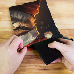 Grumpy Christmas Dice Bag