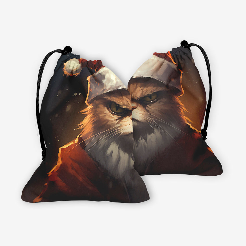 Grumpy Christmas Dice Bag