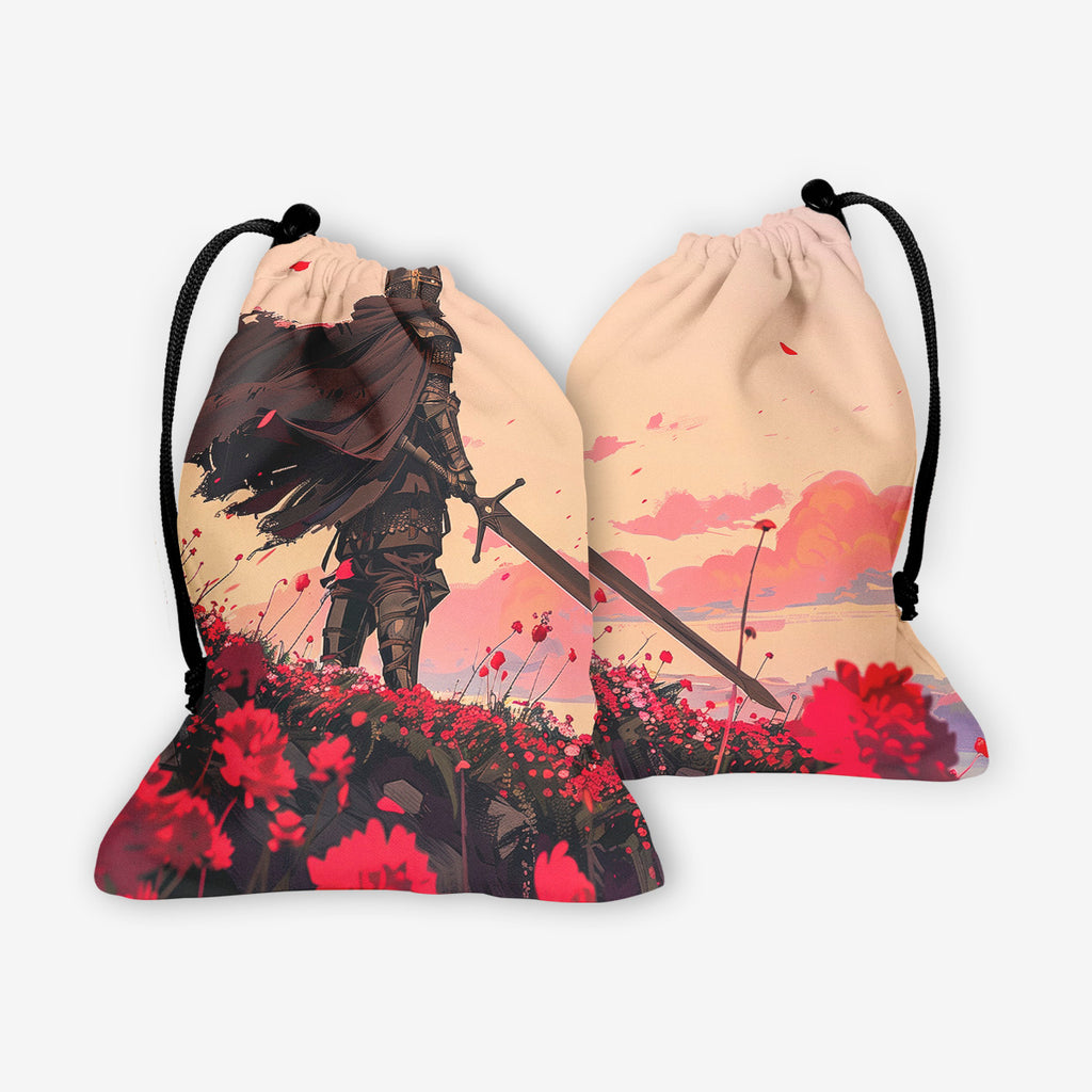 Knight Of Roses Dice Bag