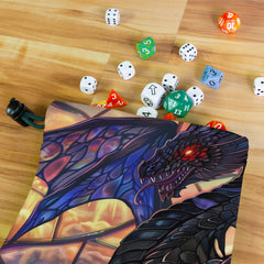 Legendary Black Dragon Dice Bag