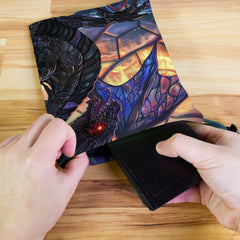 Legendary Black Dragon Dice Bag
